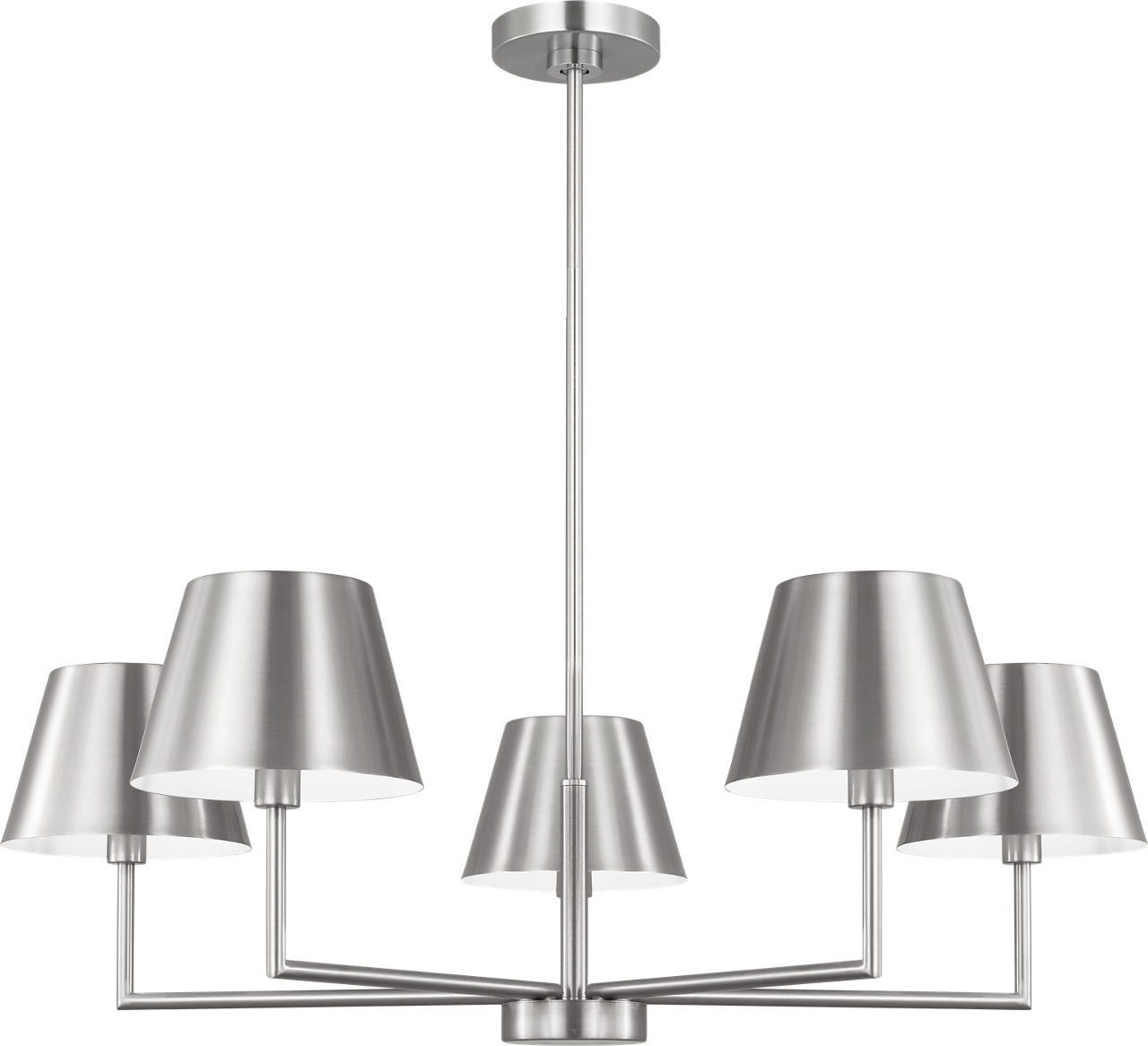 Ender Medium Chandelier Brushed Nickel