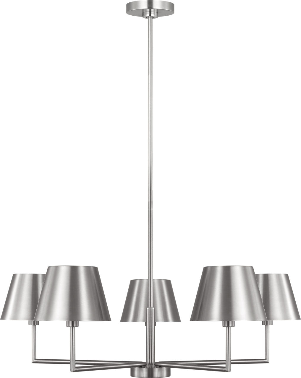 Ender Medium Chandelier Brushed Nickel