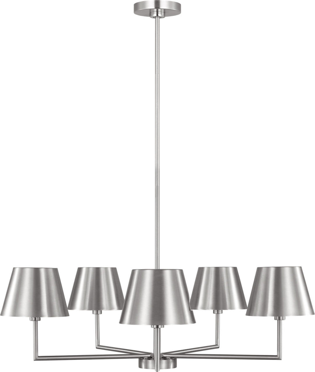 Ender Medium Chandelier Brushed Nickel