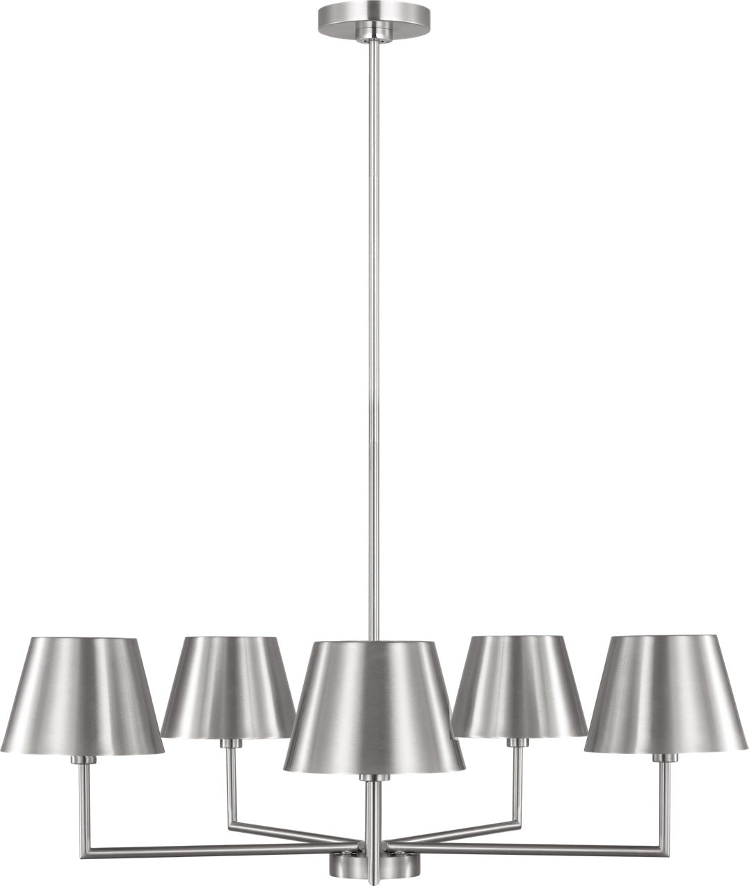 Ender Medium Chandelier Brushed Nickel
