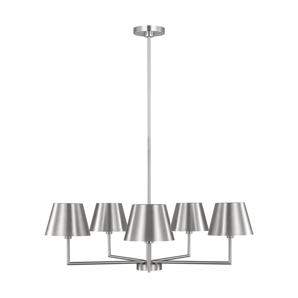 Ender Medium Chandelier Brushed Nickel