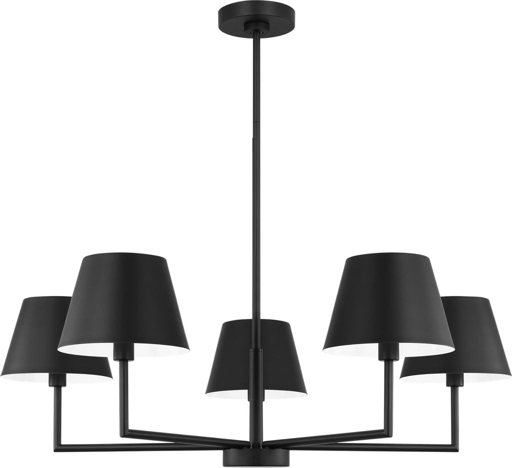 Ender Medium Chandelier Midnight Black
