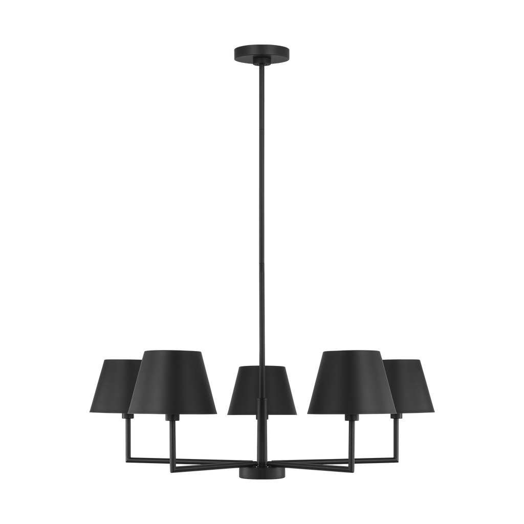 Ender Medium Chandelier Midnight Black