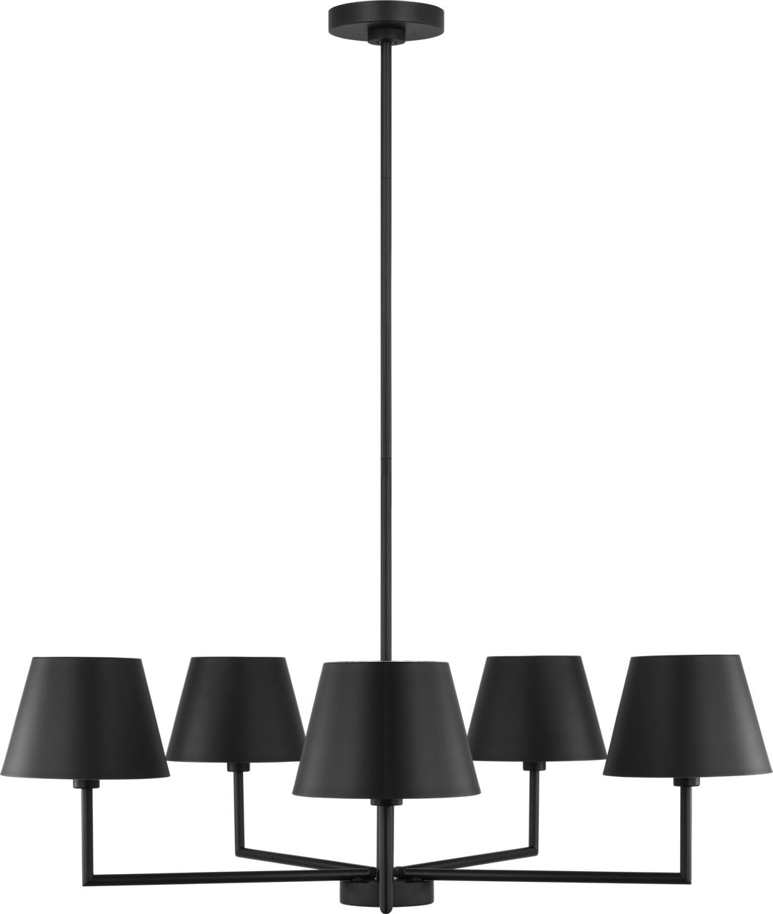 Ender Medium Chandelier Midnight Black