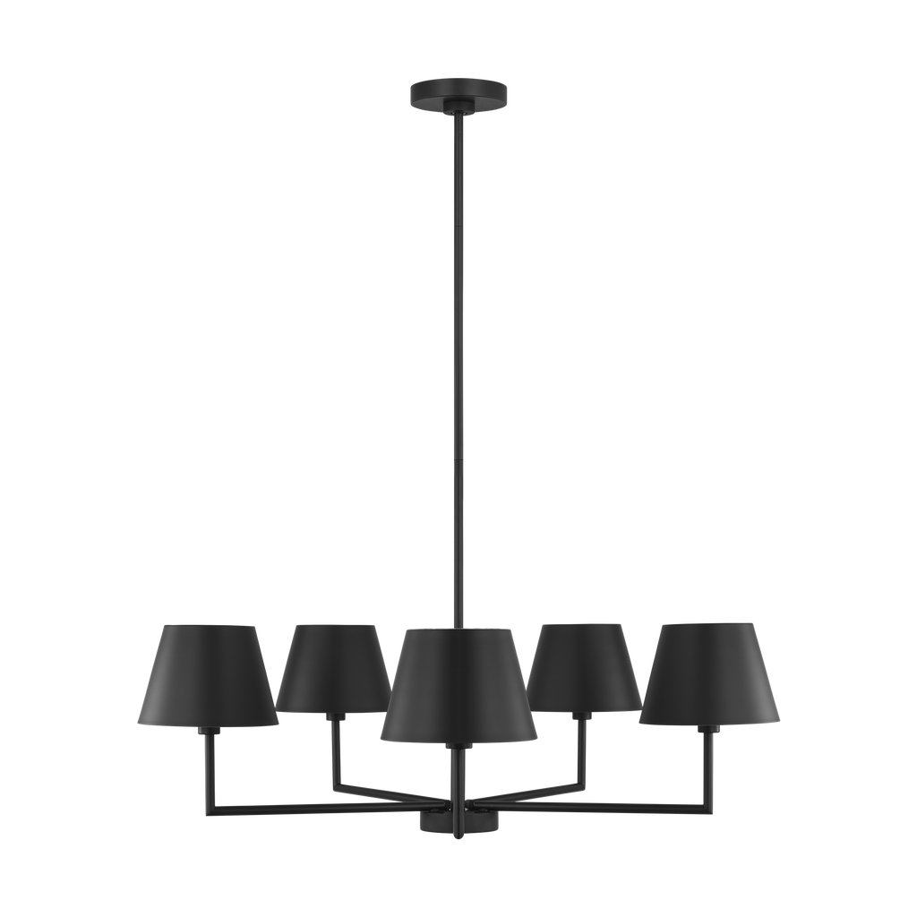 Ender Medium Chandelier Midnight Black