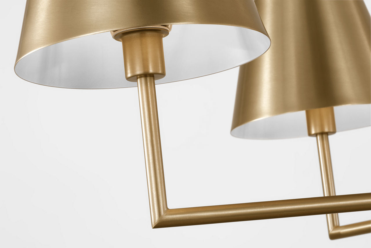 Ender Medium Chandelier Satin Brass