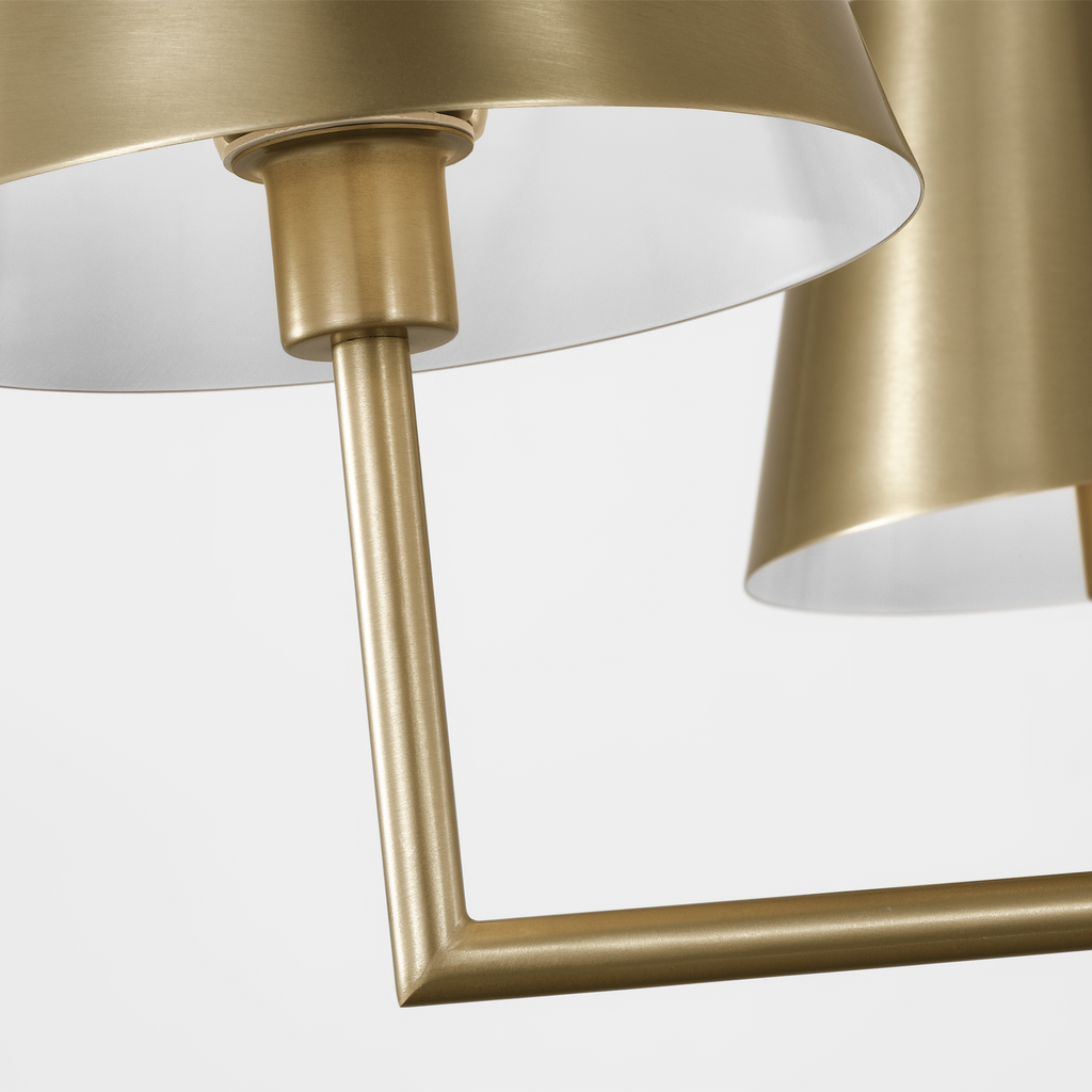 Ender Medium Chandelier Satin Brass