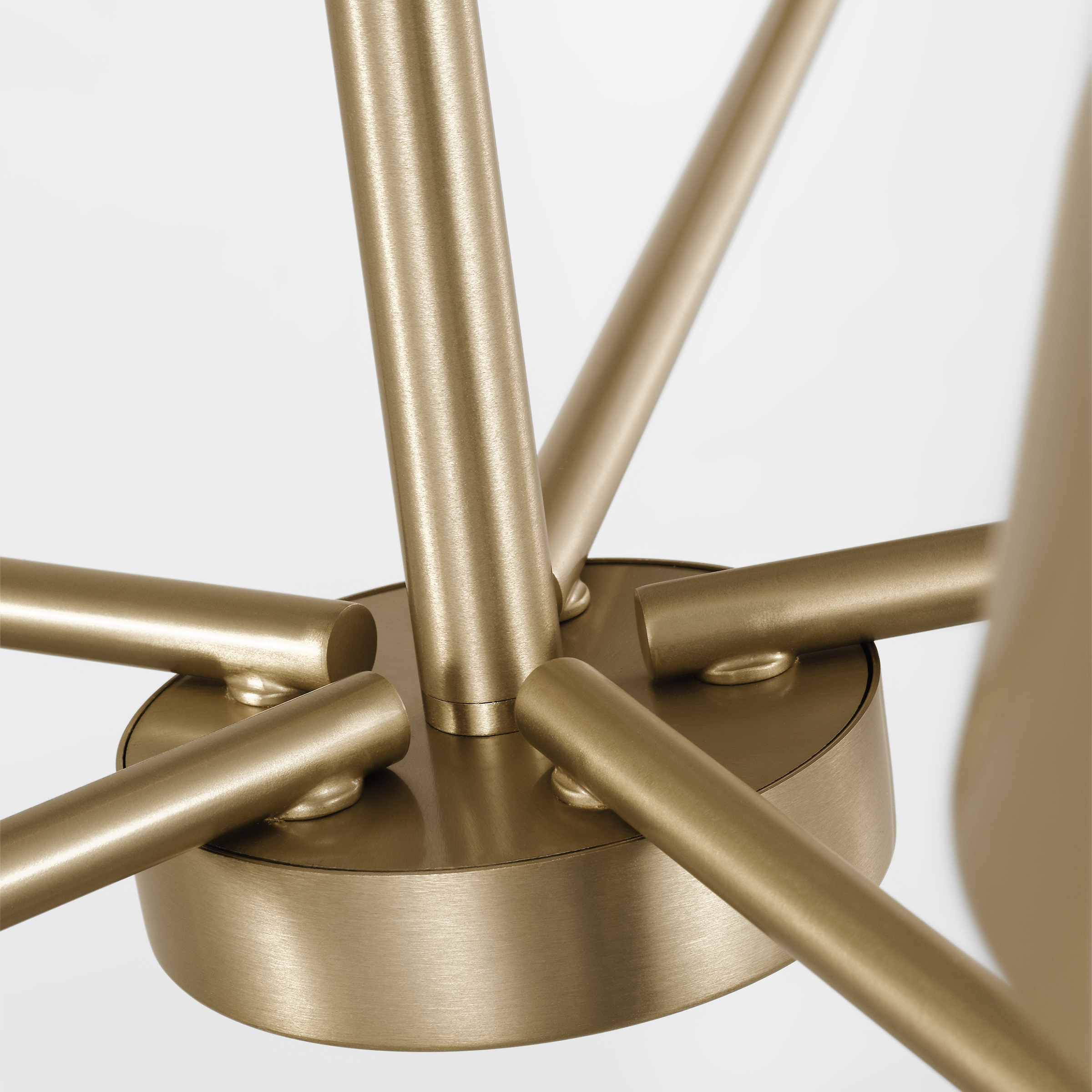 Ender Medium Chandelier Satin Brass