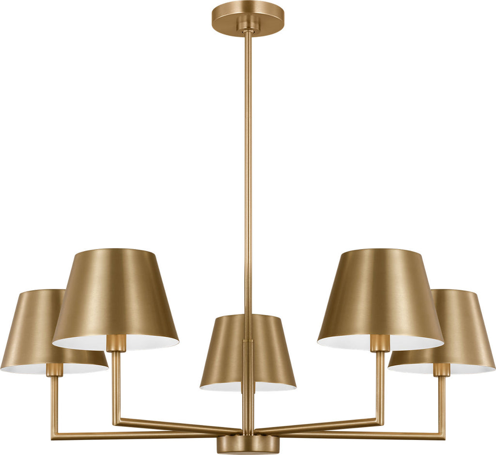 Ender Medium Chandelier Satin Brass