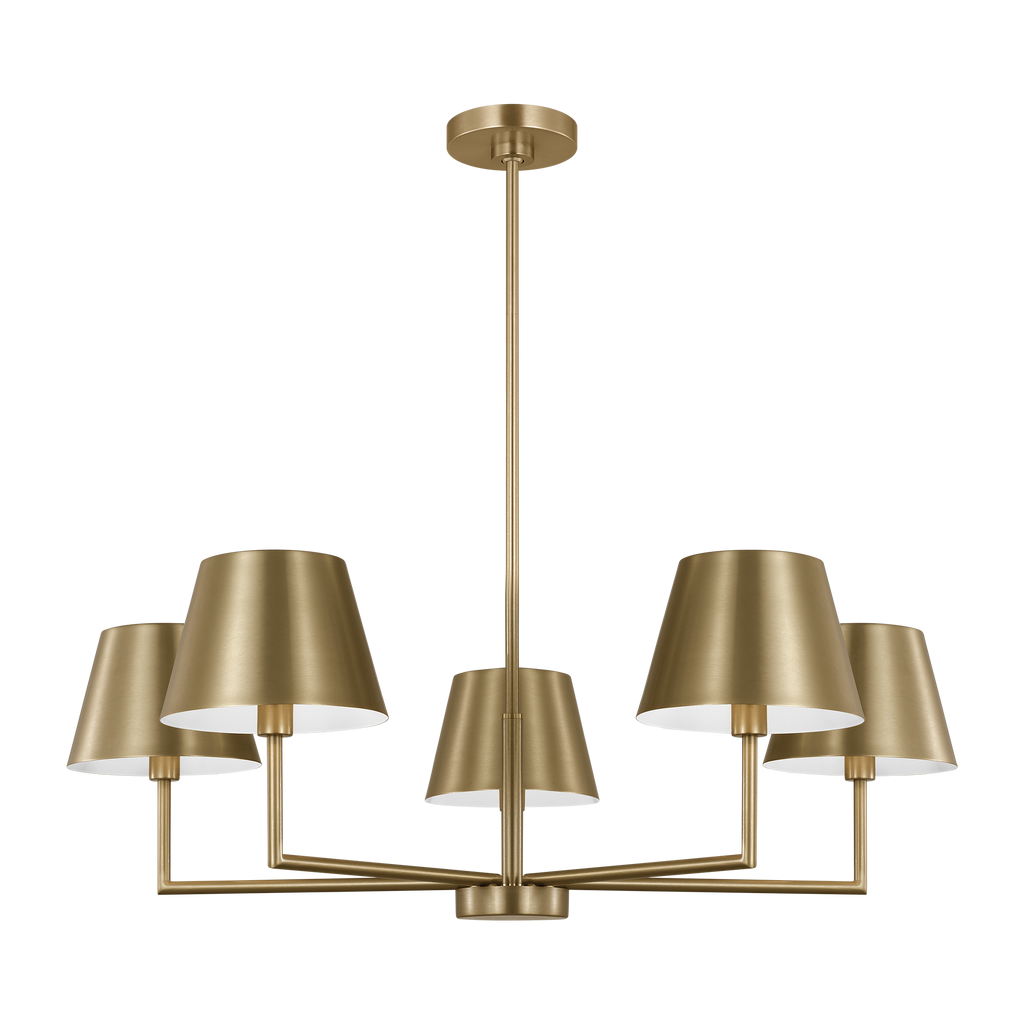 Ender Medium Chandelier Satin Brass