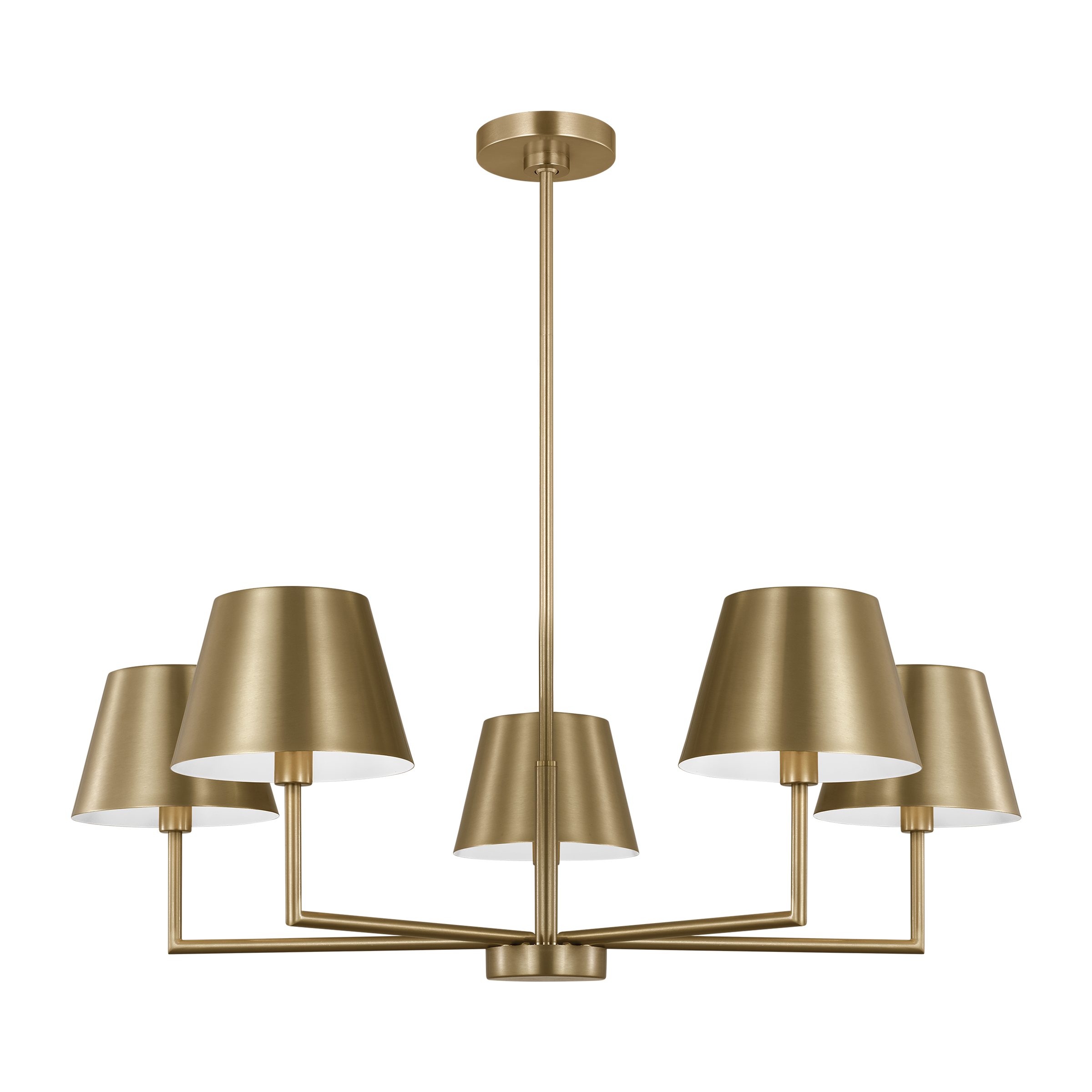 Ender Medium Chandelier Satin Brass