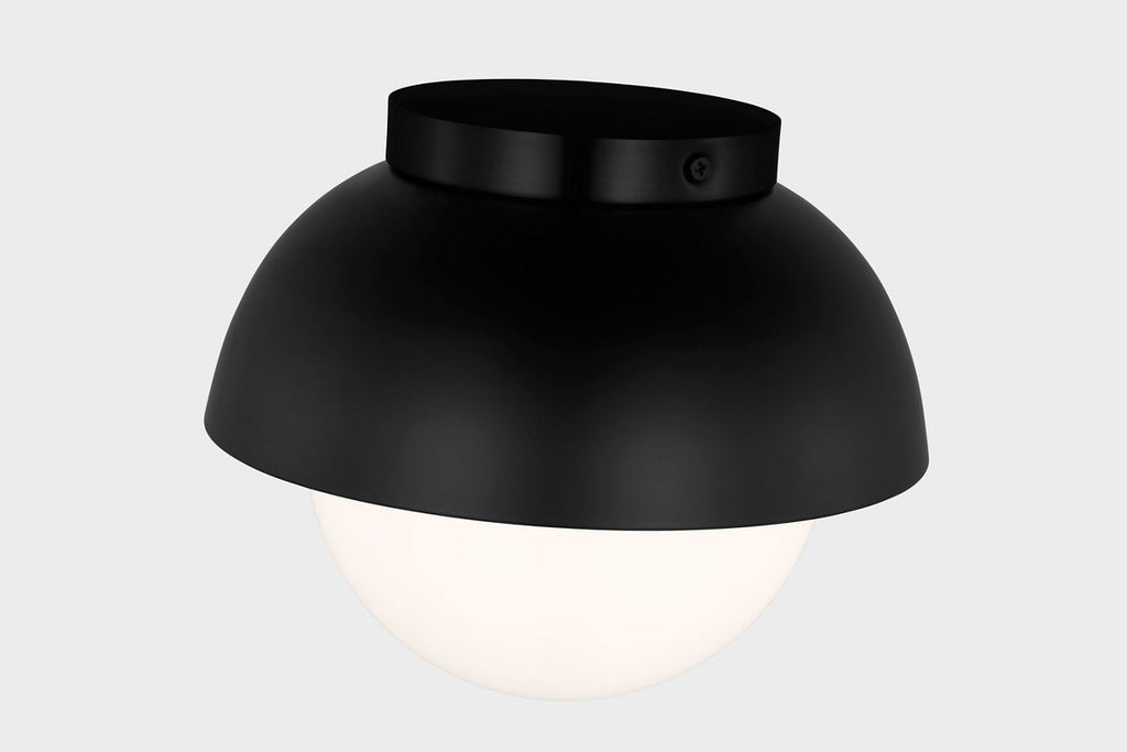 Hyde Medium Flush Mount Midnight Black