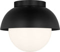 Hyde Medium Flush Mount Midnight Black