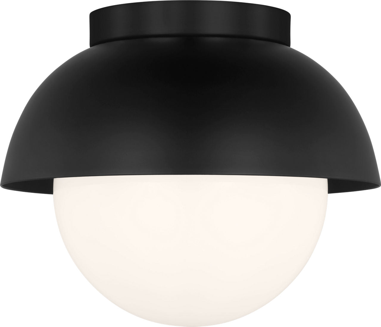 Hyde Medium Flush Mount Midnight Black