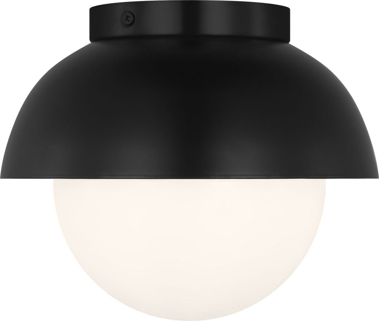 Hyde Medium Flush Mount Midnight Black