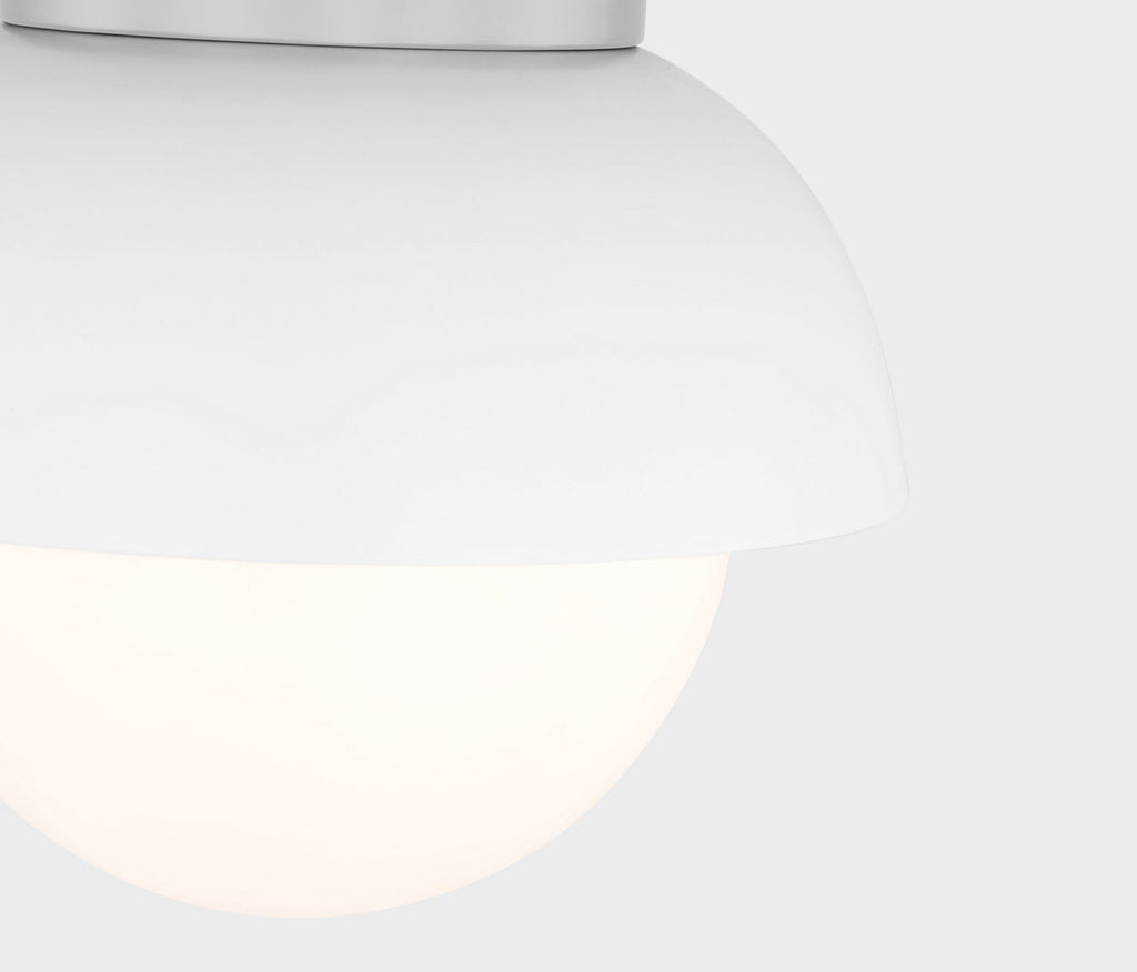 Hyde Medium Flush Mount Matte White