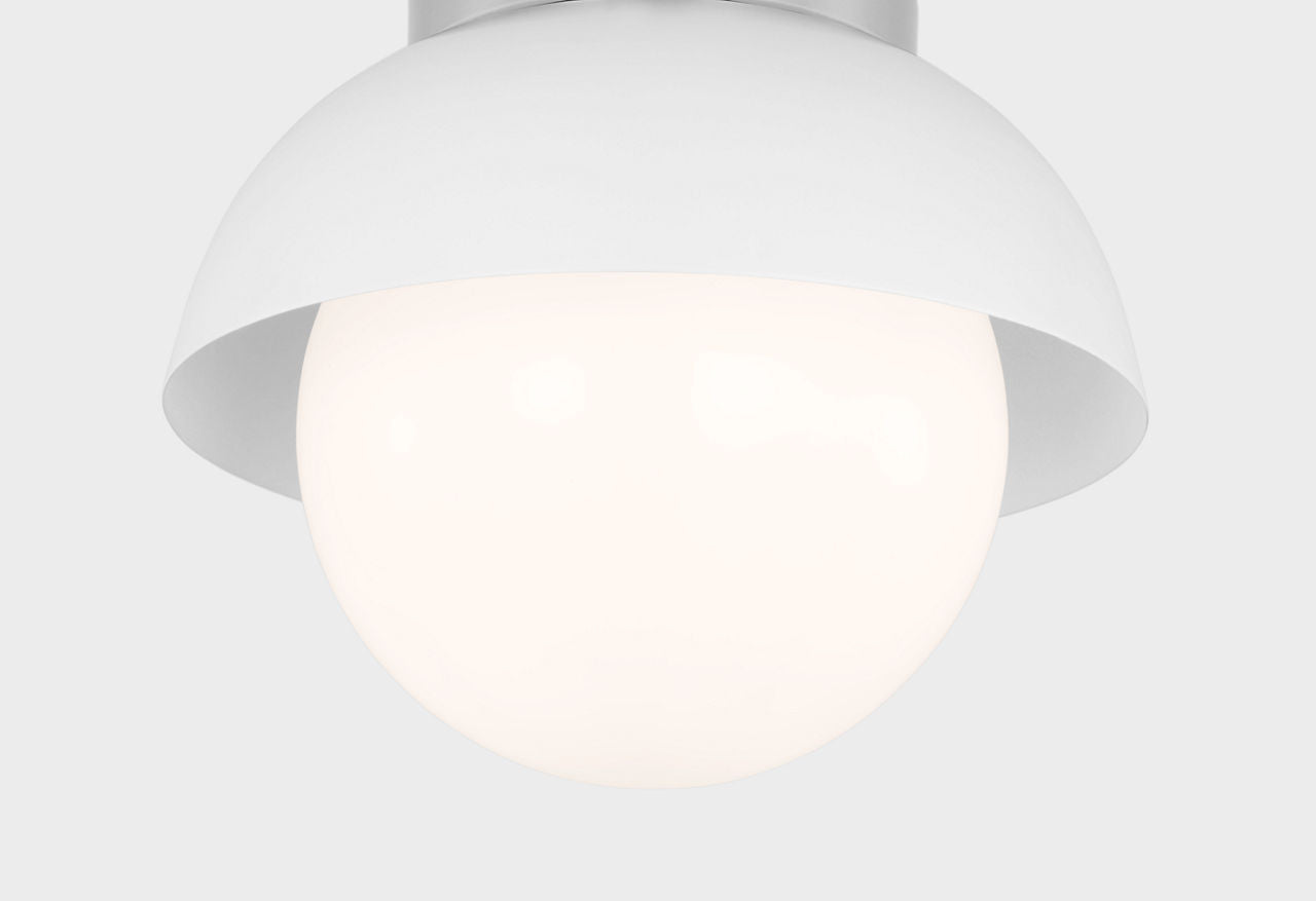 Hyde Medium Flush Mount Matte White