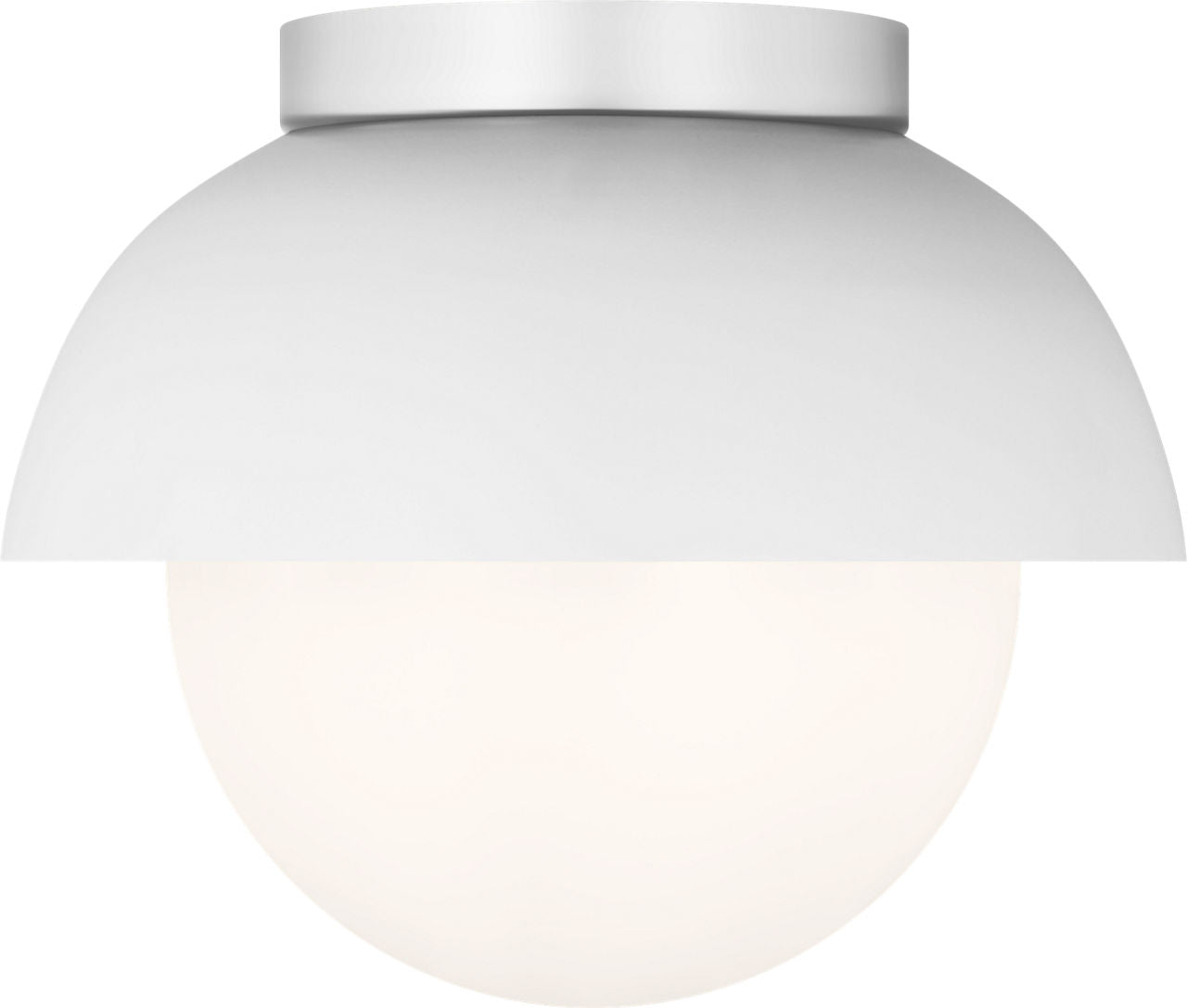 Hyde Medium Flush Mount Matte White