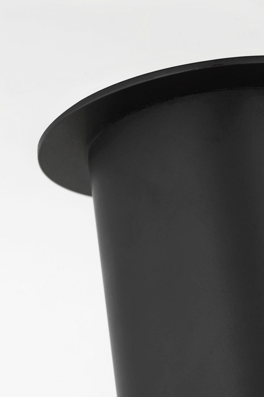 Archer Small Flush Mount Midnight Black