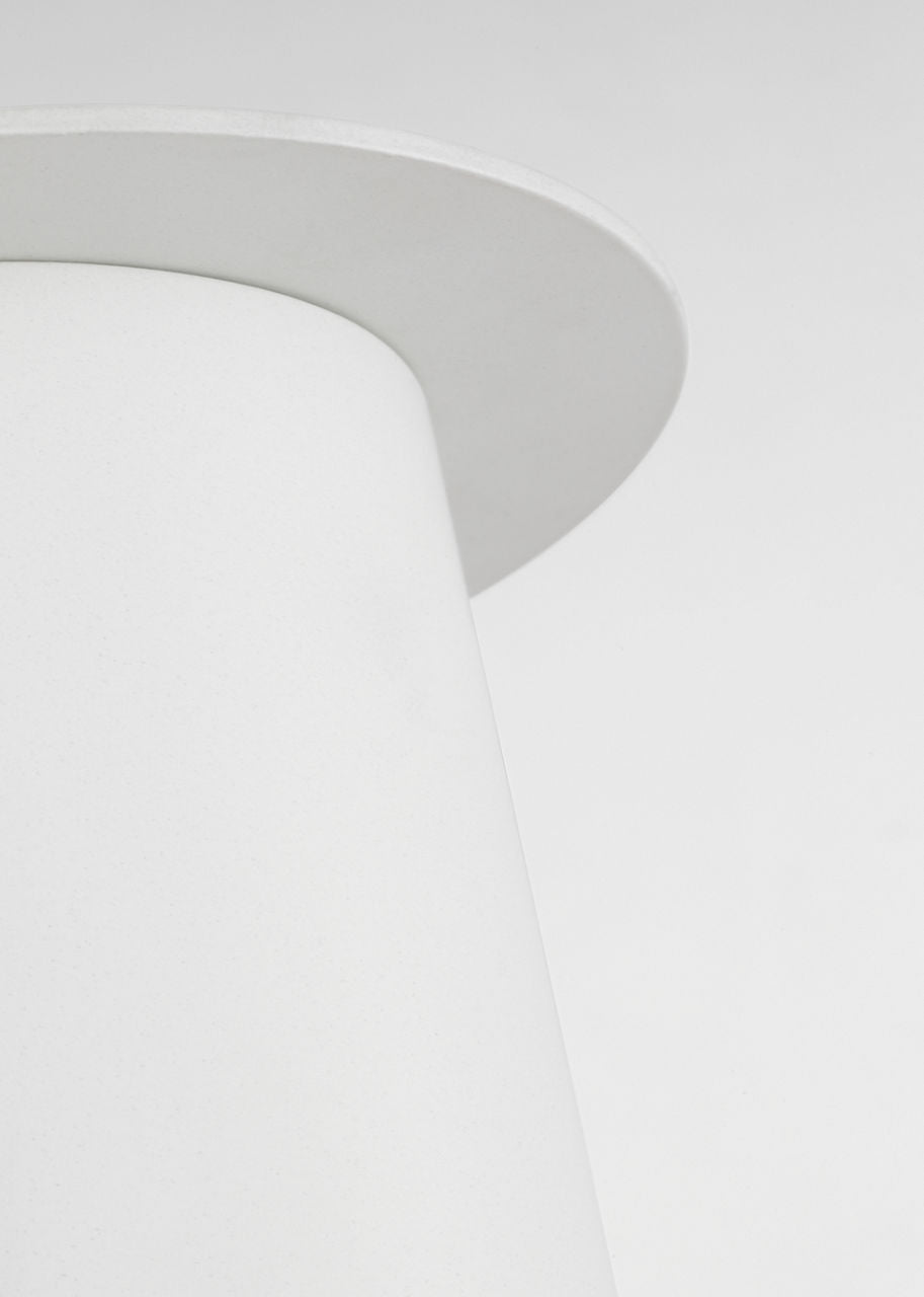 Archer Small Flush Mount Matte White