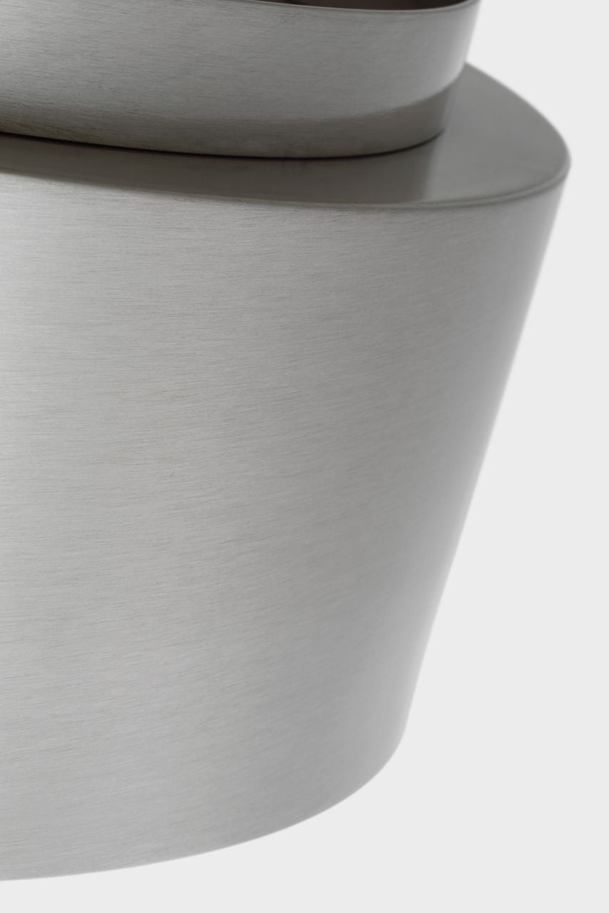 Dartmore Medium Flush Mount Brushed Nickel