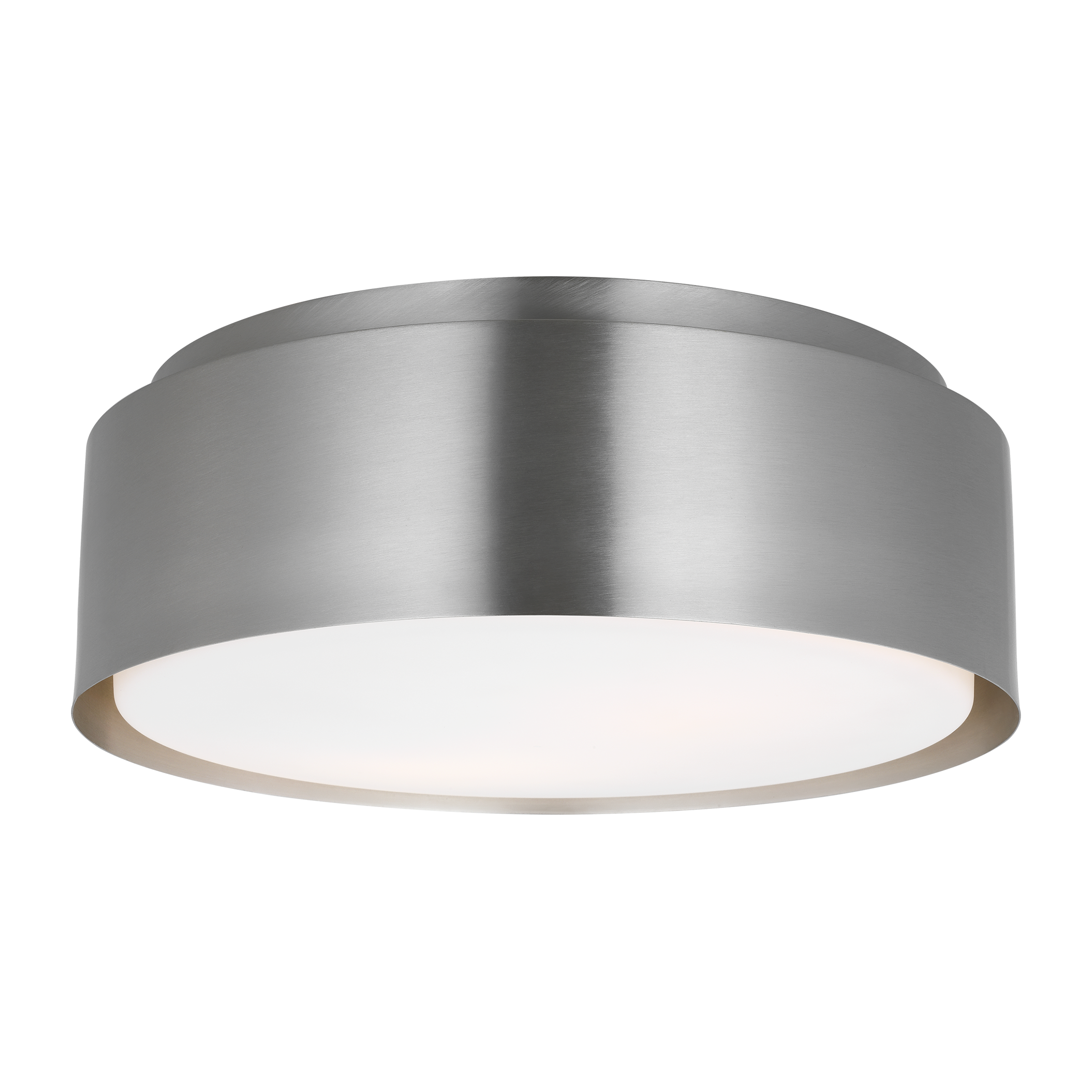 Dartmore Medium Flush Mount Brushed Nickel
