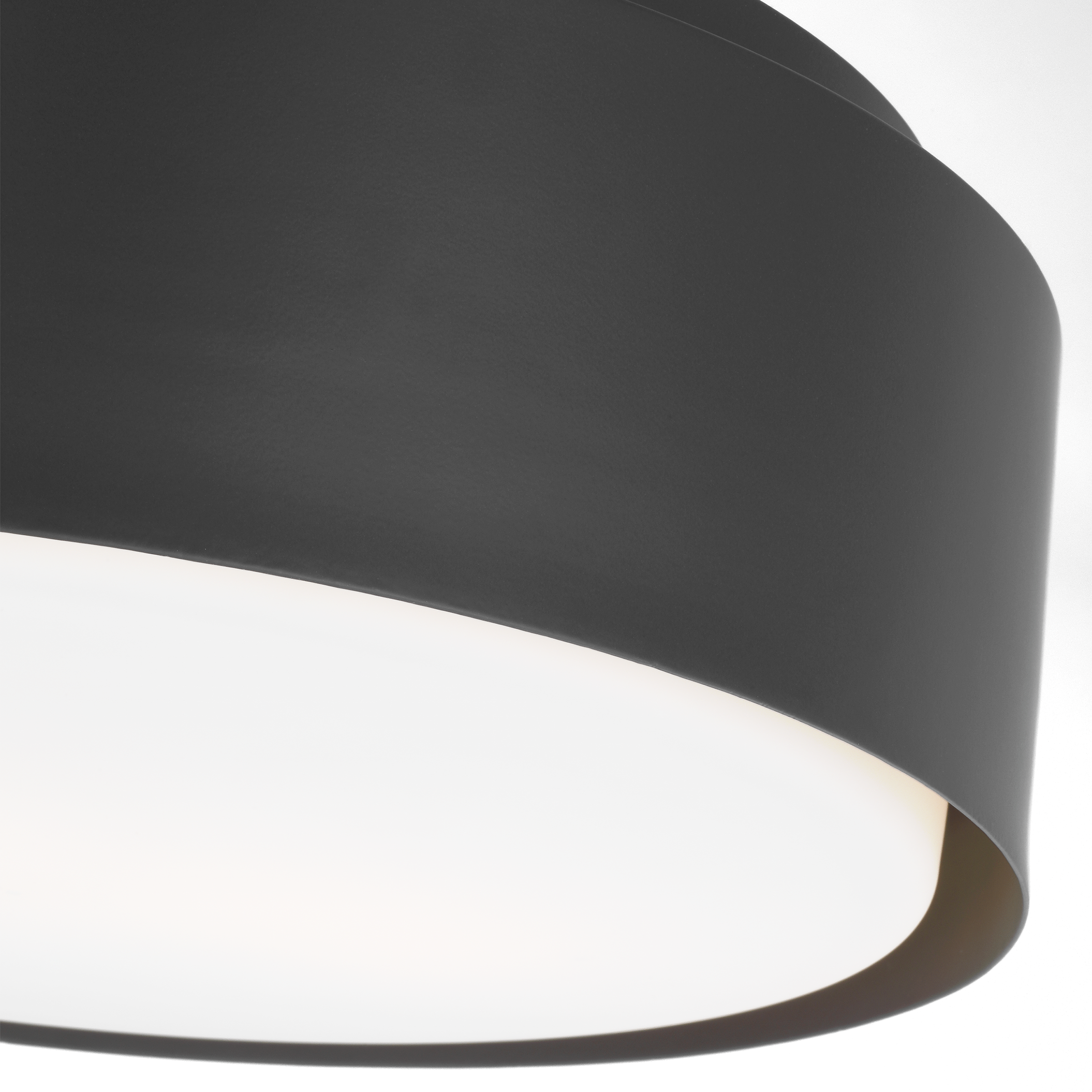 Dartmore Medium Flush Mount Midnight Black