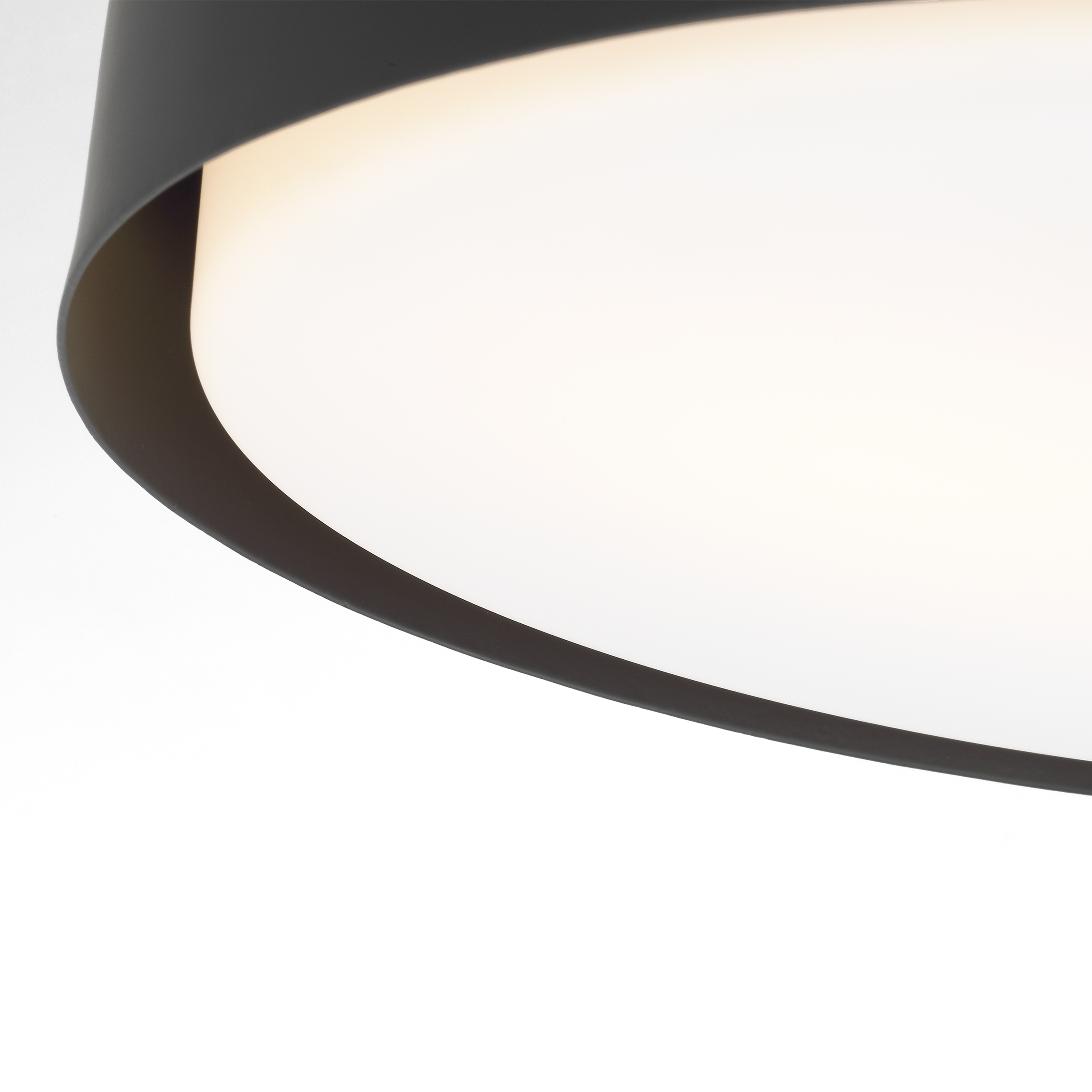 Dartmore Medium Flush Mount Midnight Black