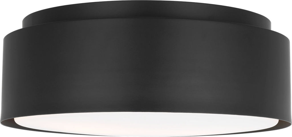 Dartmore Medium Flush Mount Midnight Black