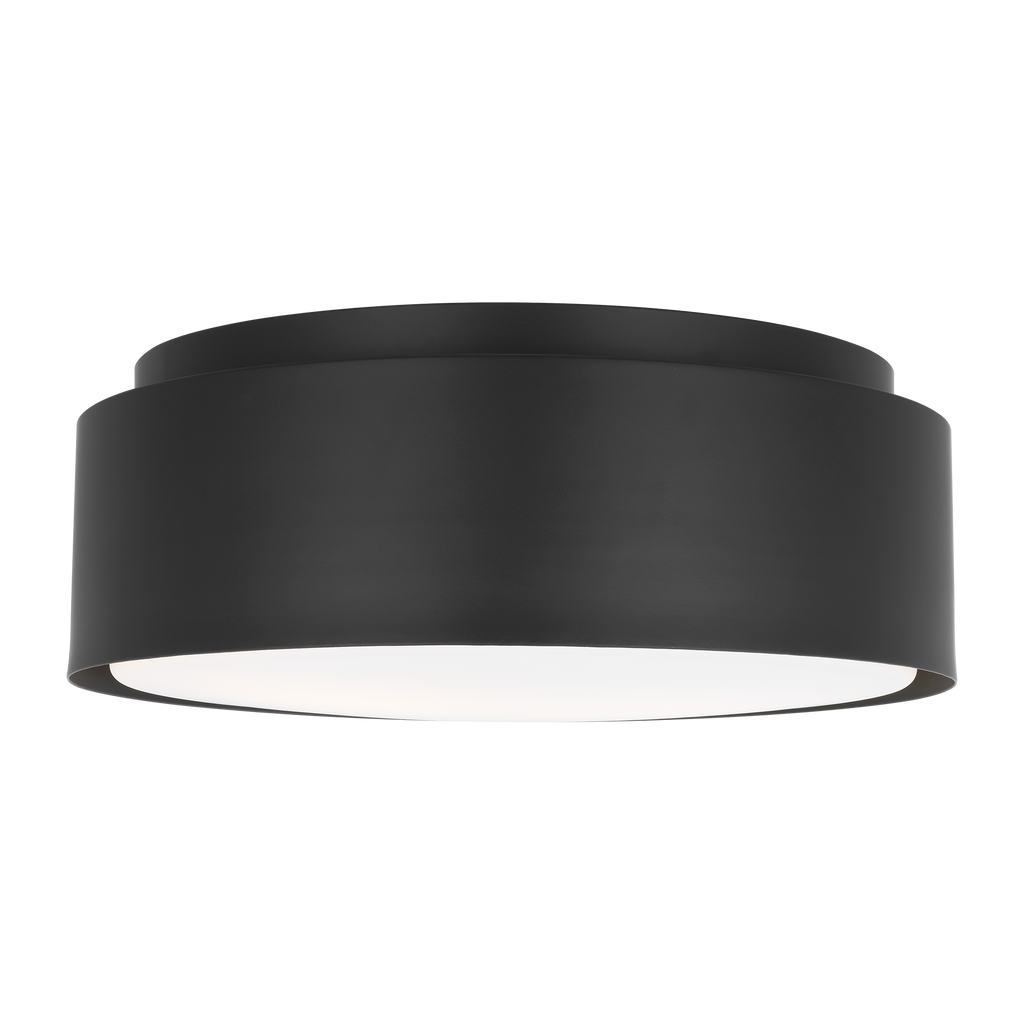 Dartmore Medium Flush Mount Midnight Black
