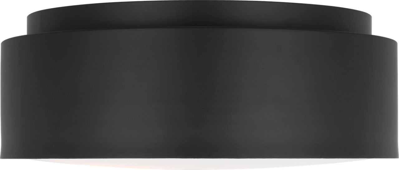 Dartmore Medium Flush Mount Midnight Black