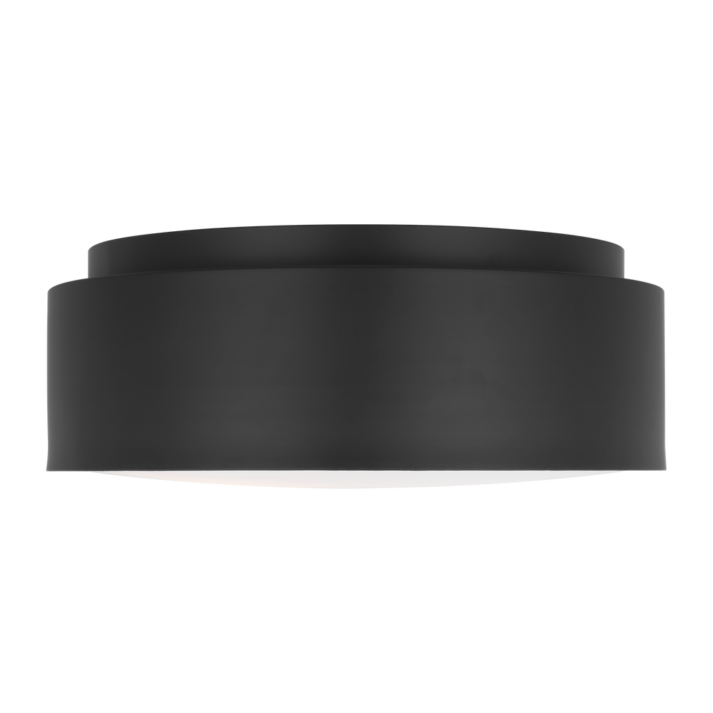 Dartmore Medium Flush Mount Midnight Black