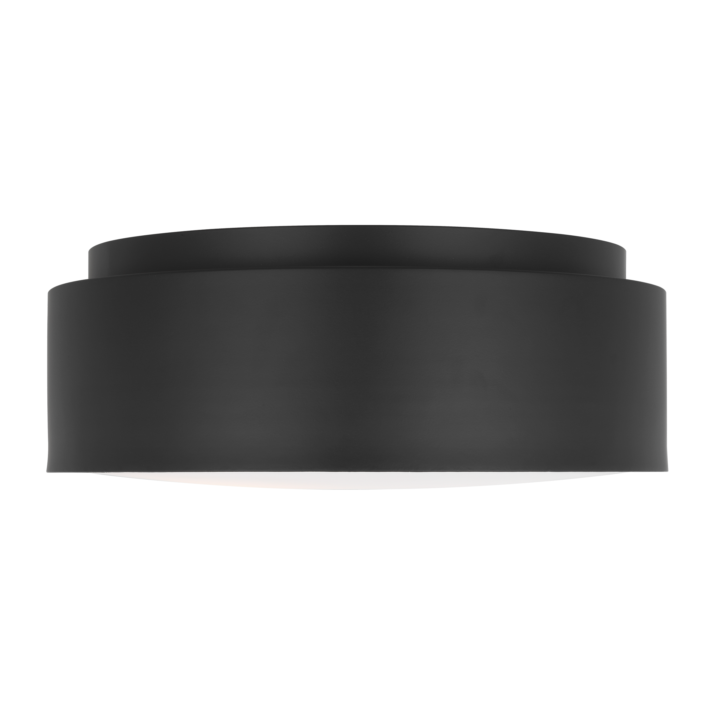 Dartmore Medium Flush Mount Midnight Black