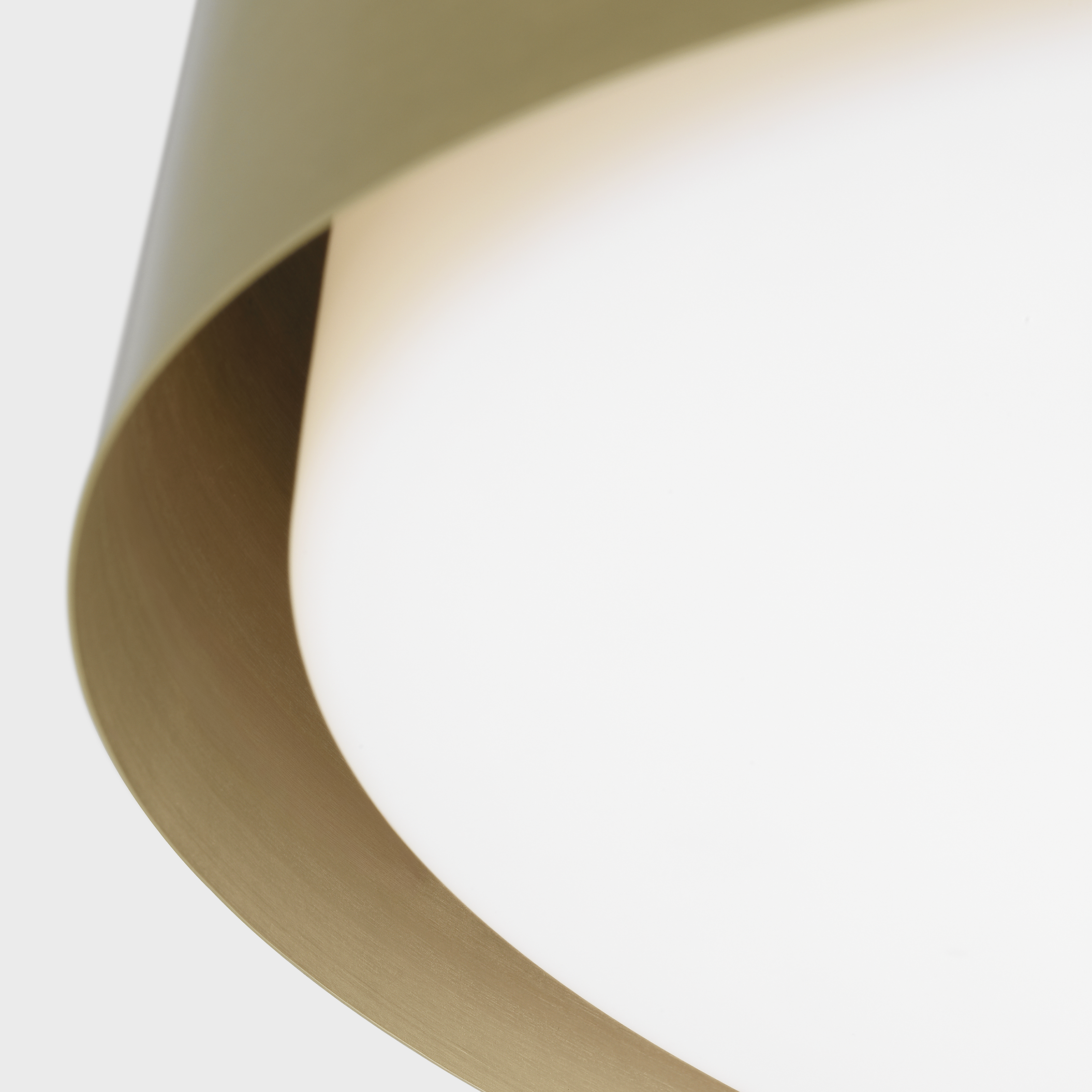 Dartmore Medium Flush Mount Satin Brass