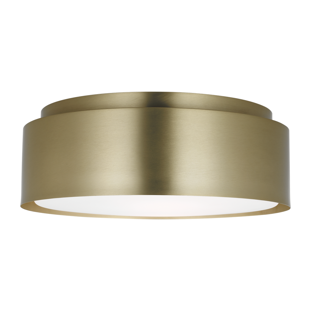 Dartmore Medium Flush Mount Satin Brass