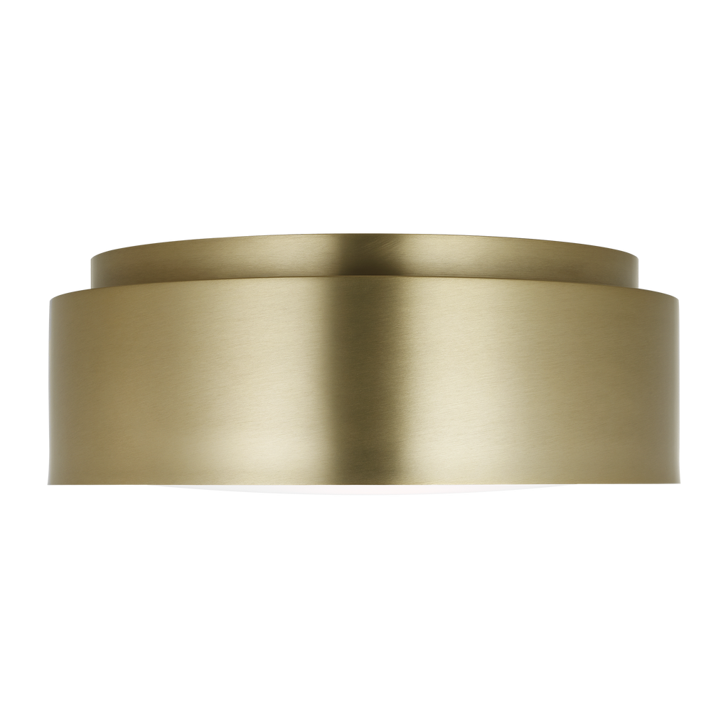 Dartmore Medium Flush Mount Satin Brass