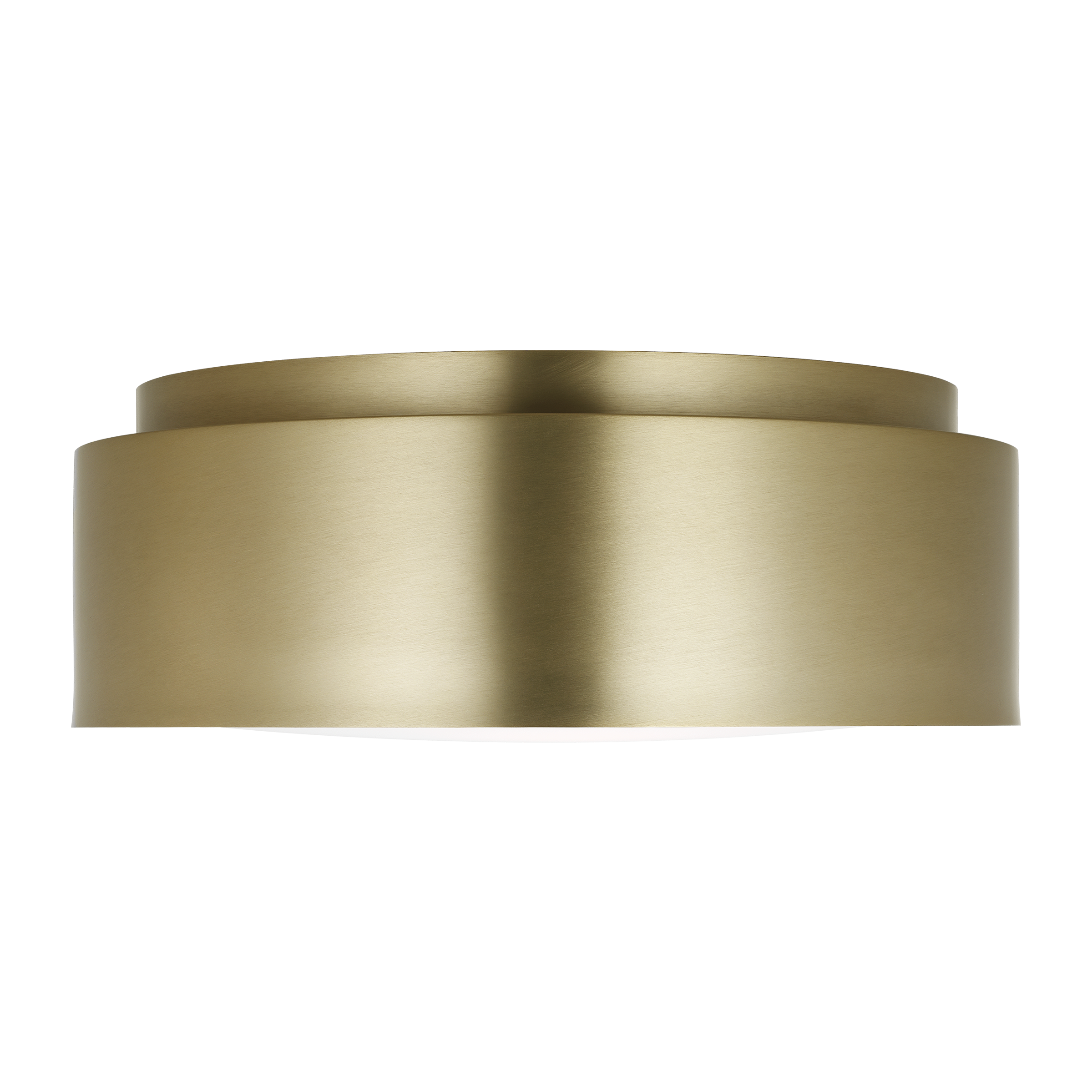 Dartmore Medium Flush Mount Satin Brass