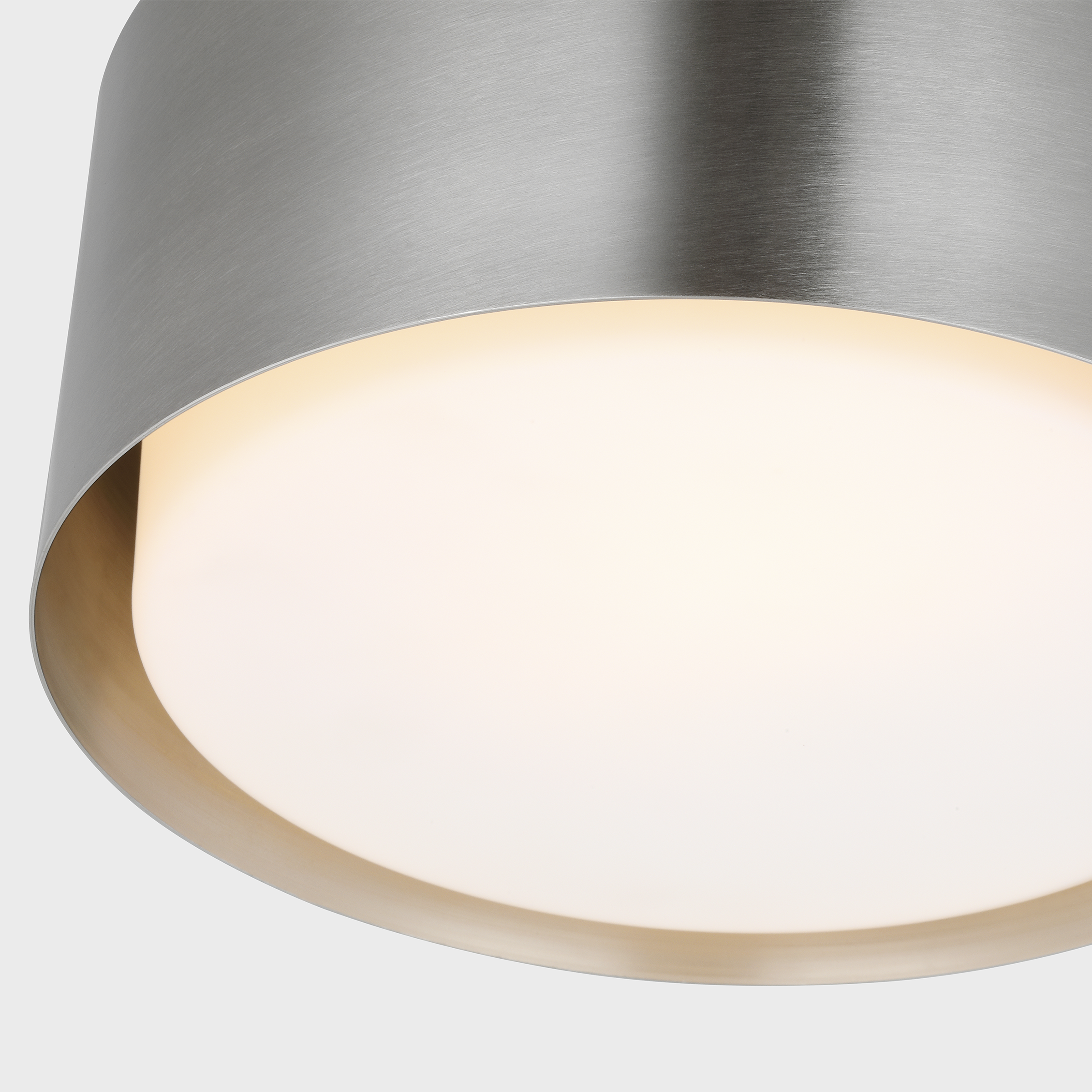 Dartmore Small Flush Mount Brushed Nickel