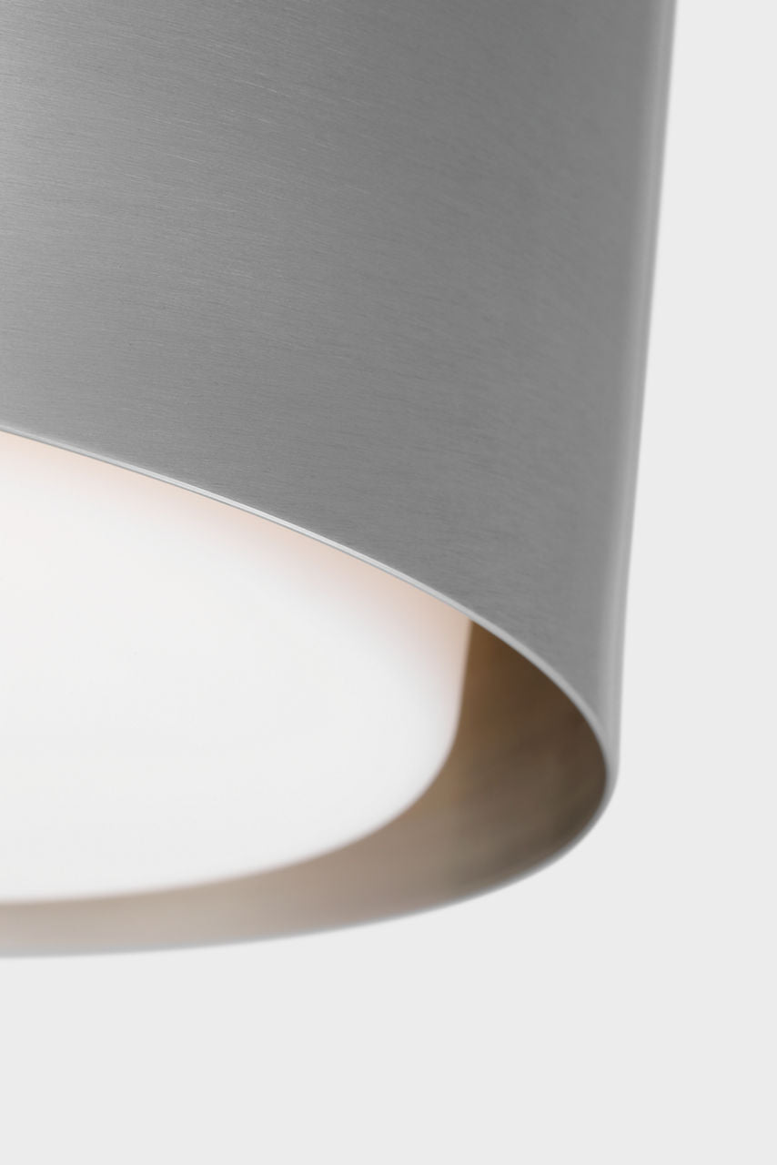 Dartmore Small Flush Mount Brushed Nickel
