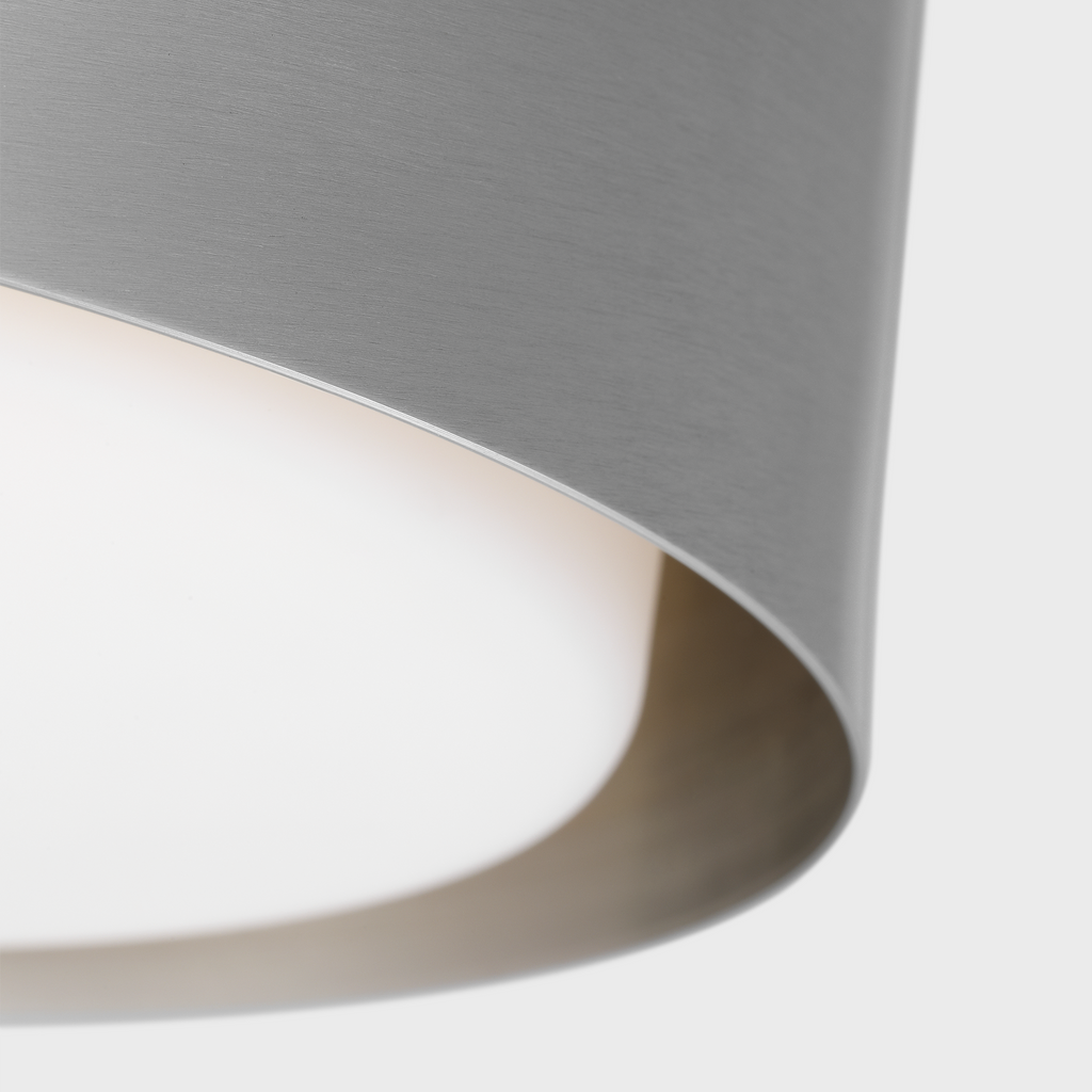Dartmore Small Flush Mount Brushed Nickel