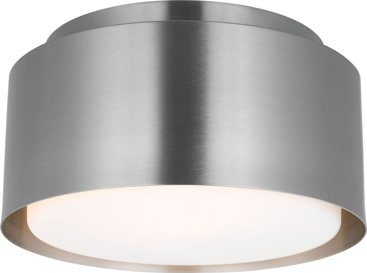 Dartmore Small Flush Mount Brushed Nickel