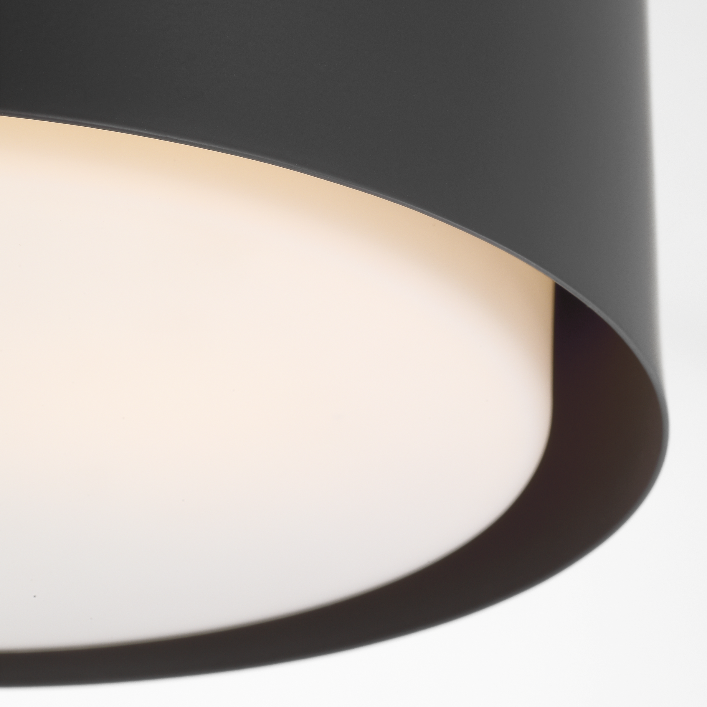 Dartmore Small Flush Mount Midnight Black