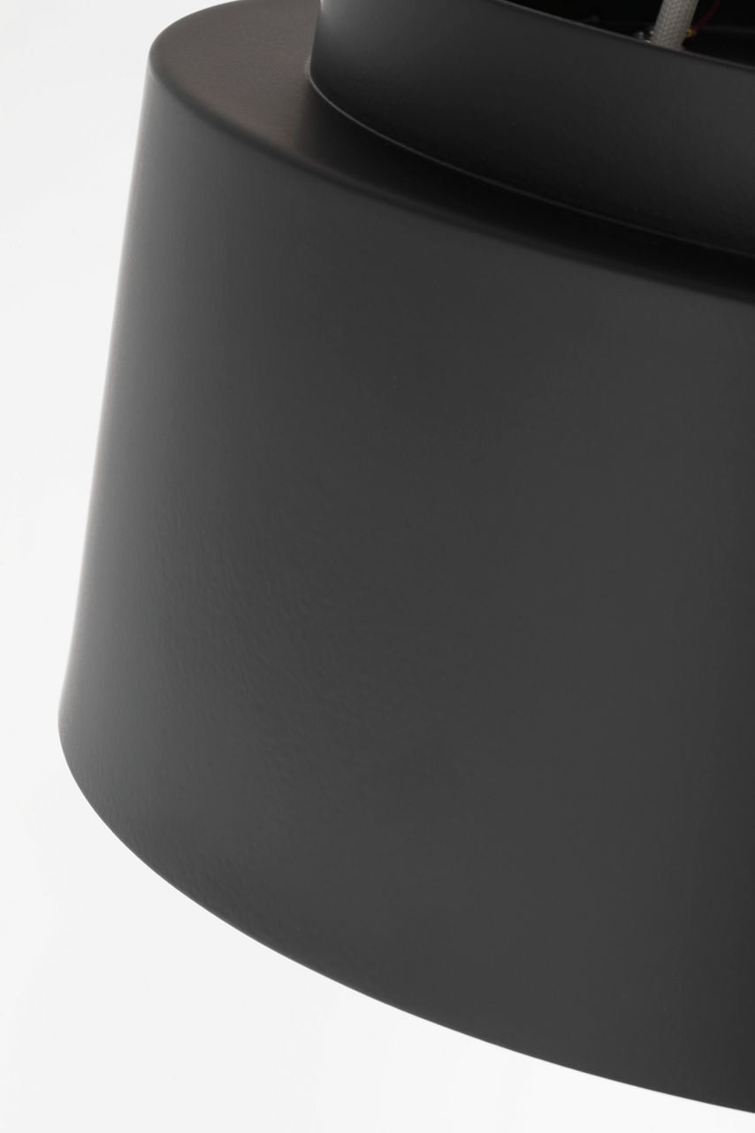 Dartmore Small Flush Mount Midnight Black