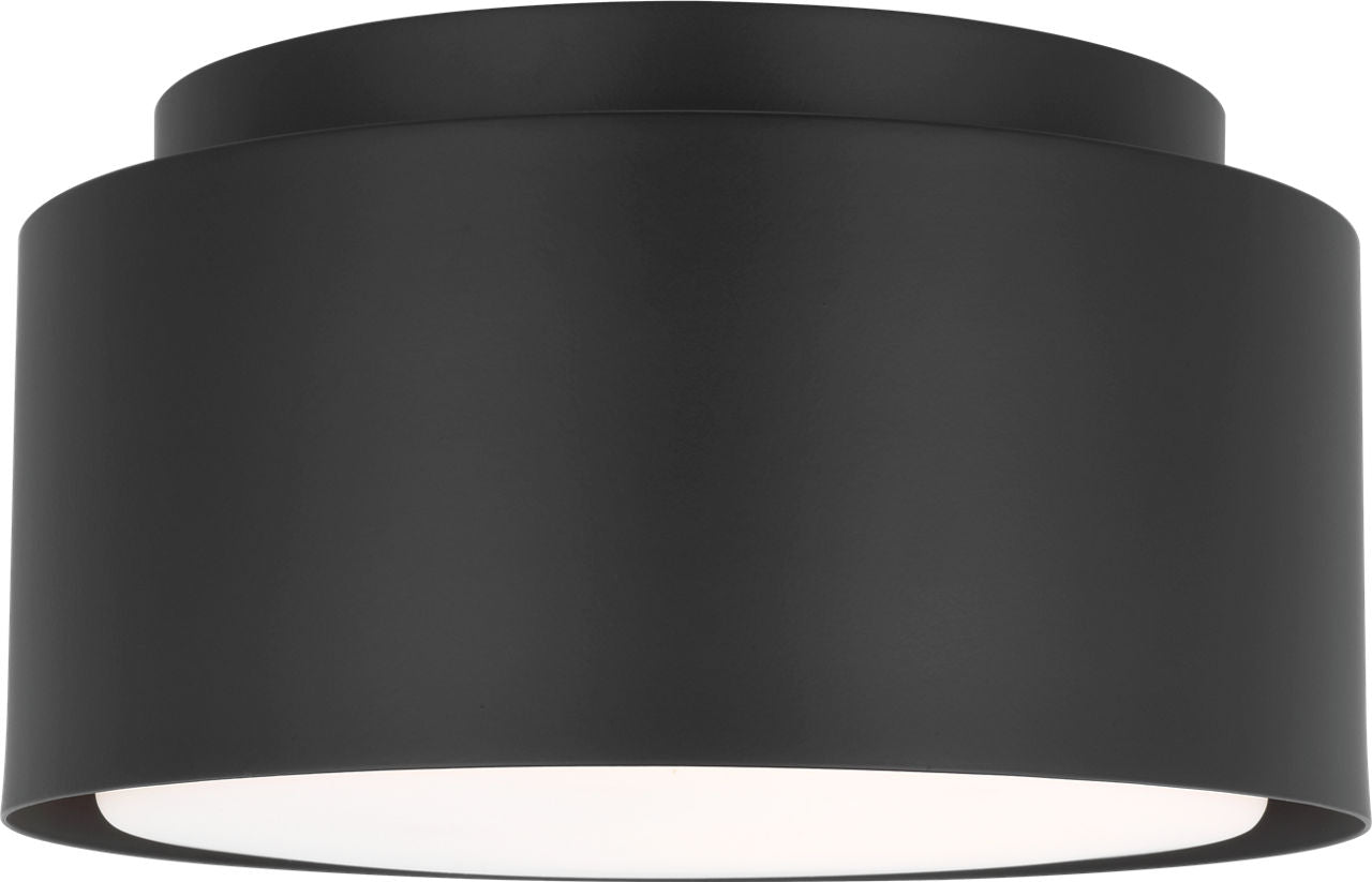 Dartmore Small Flush Mount Midnight Black