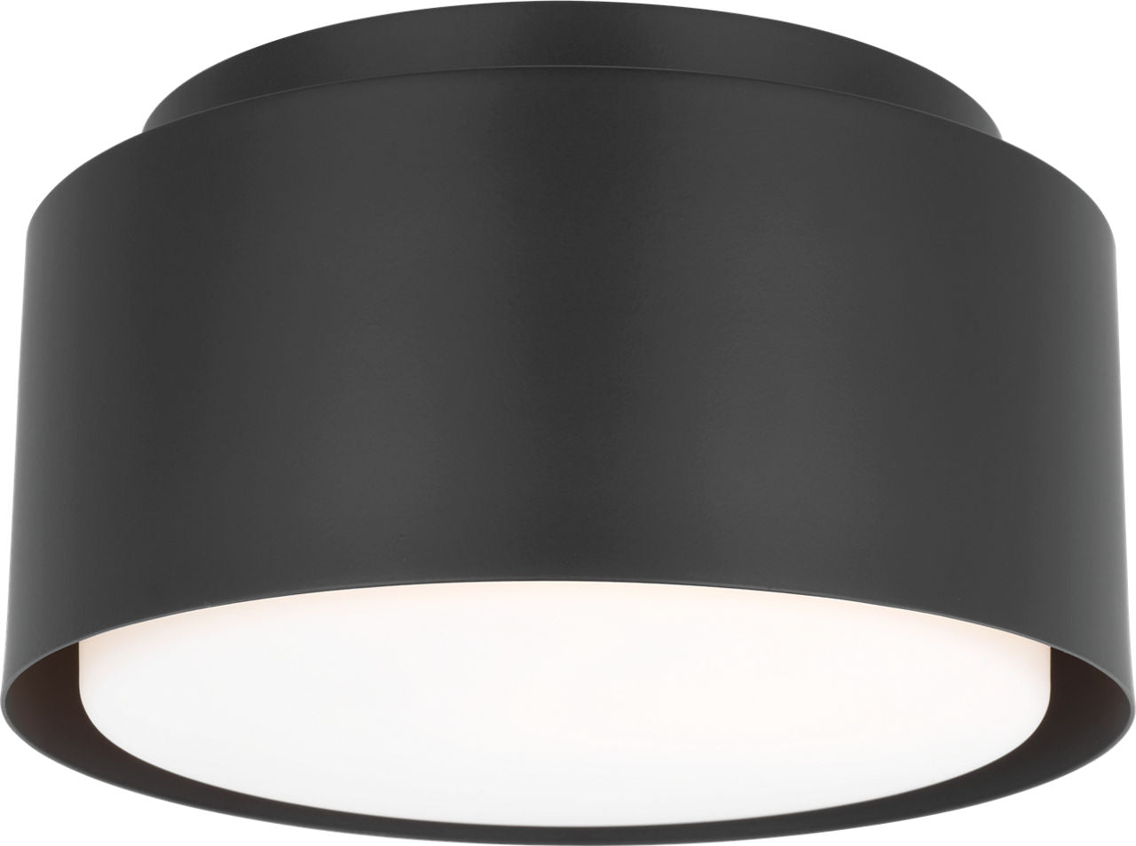Dartmore Small Flush Mount Midnight Black