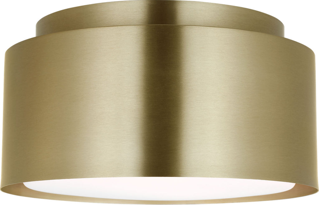 Dartmore Small Flush Mount Satin Brass