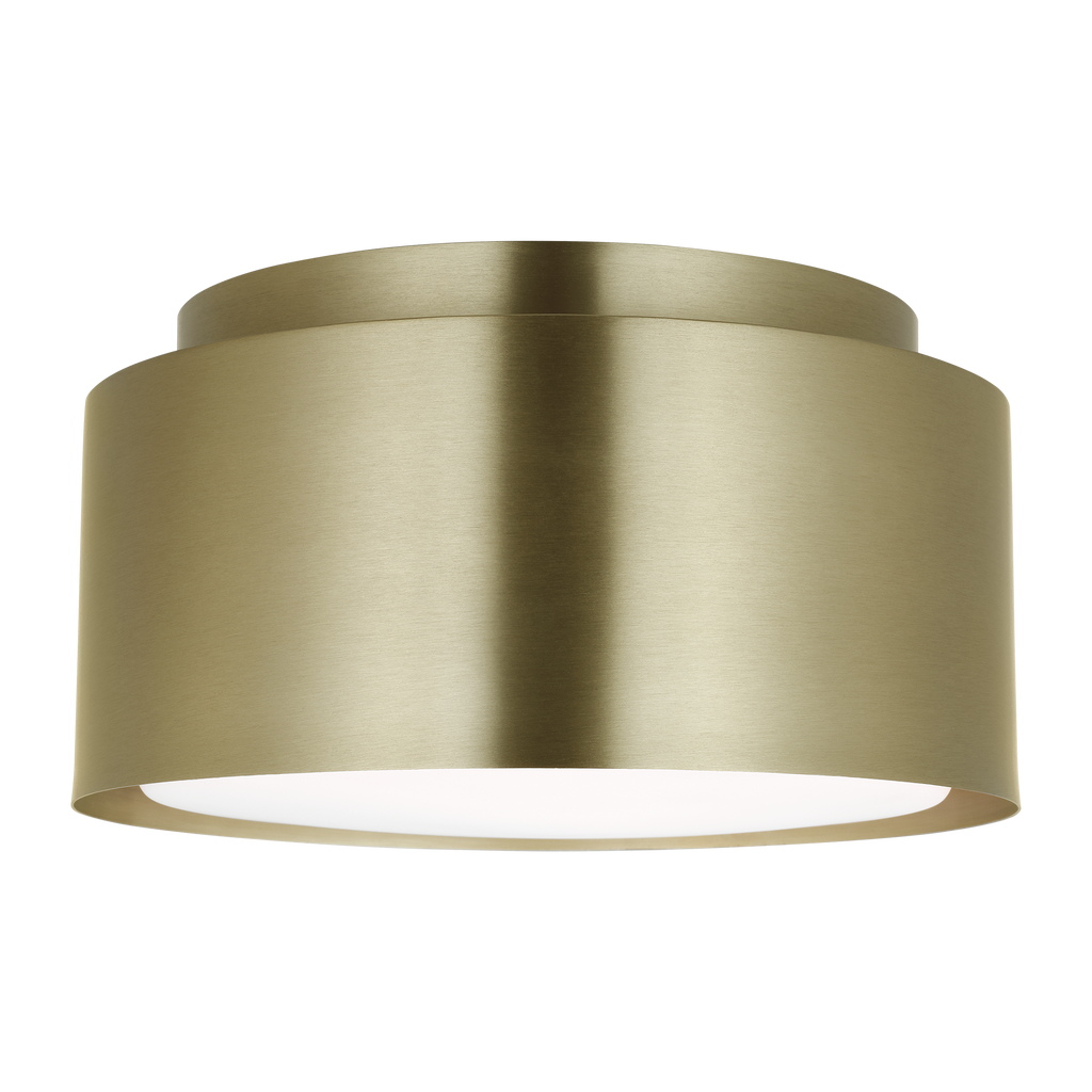 Dartmore Small Flush Mount Satin Brass