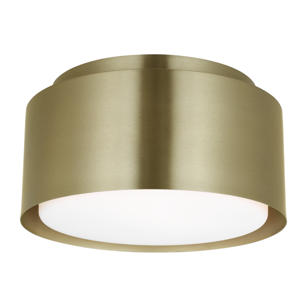 Dartmore Small Flush Mount Satin Brass