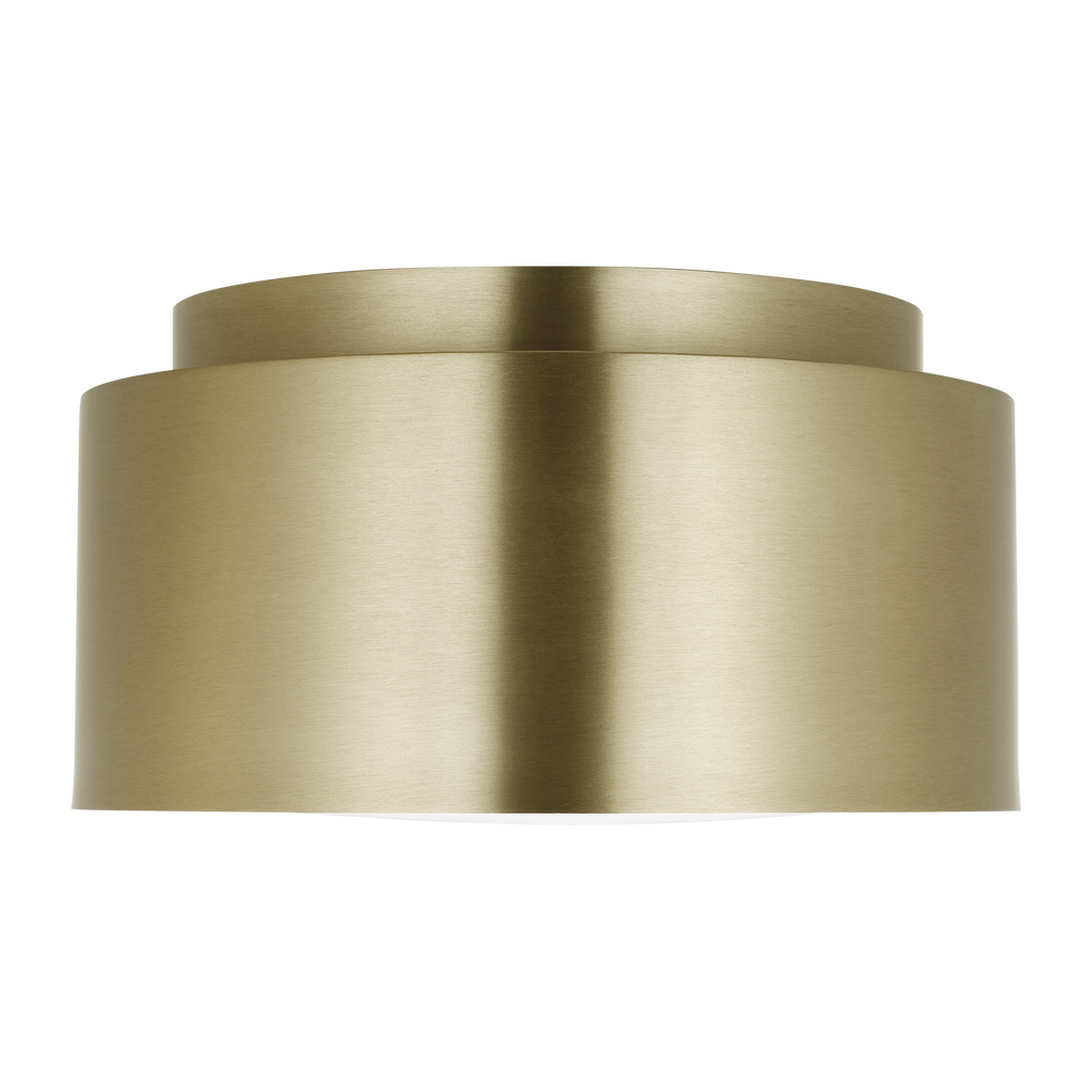 Dartmore Small Flush Mount Satin Brass