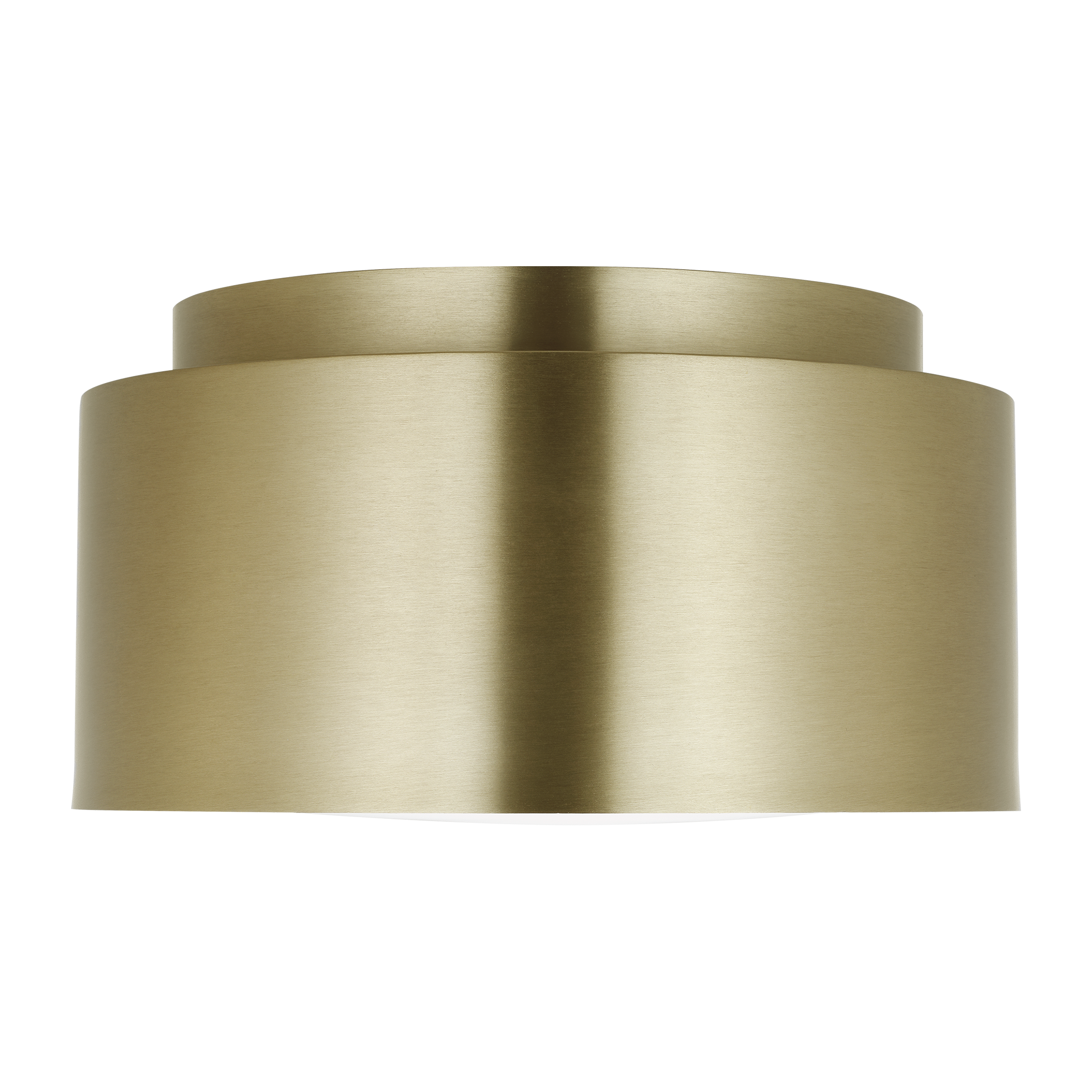 Dartmore Small Flush Mount Satin Brass